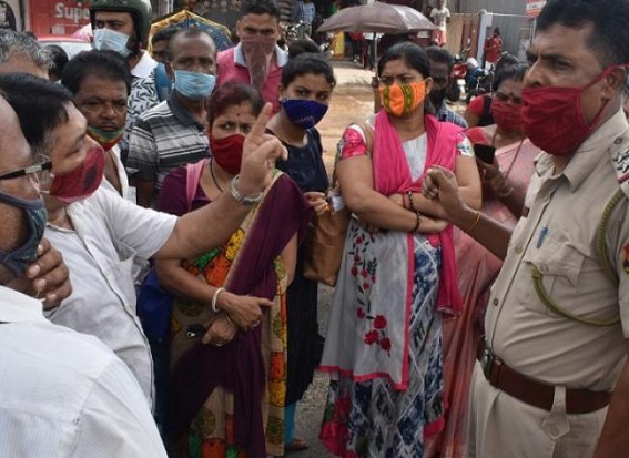 Public blocked road over harassments by auto drivers